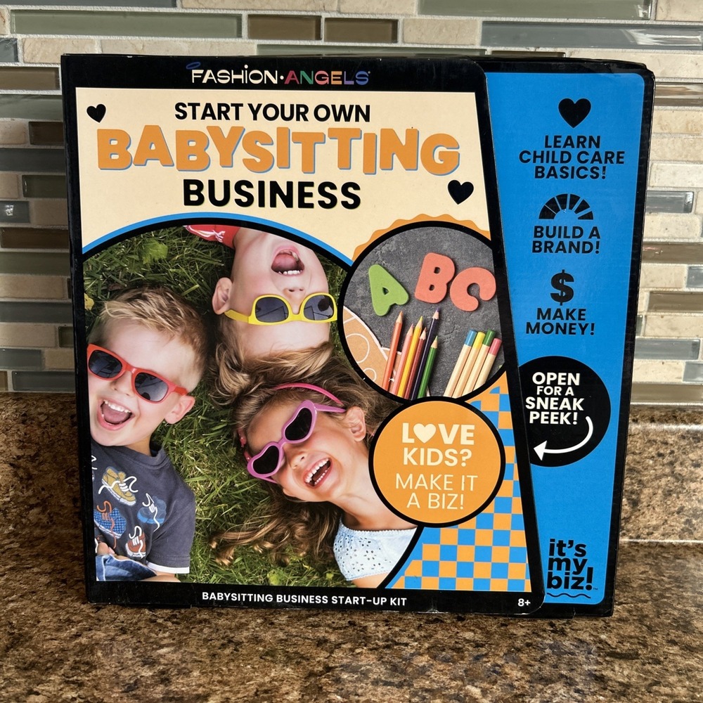 Fashion Angels It's My Biz! Start Your Own Babysitting Business Kit NEW
